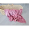 Kép 1/3 - Puha téli babatakaró - OLD ROSE