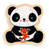 Kép 3/3 - Fa puzzle - Panda, 9 db-os - Puzzlo Panda