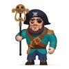 Kép 2/3 - Arty Toys - Kalóz - Kalóz kapitány - Ze Piratous