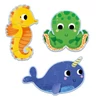 Kép 3/4 - Primo puzzle - A tengerben, 4-6-9 db-os - In the sea