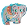 Kép 1/5 - Formadobozos puzzle - Elefánt és barátai, 24 db-os - Haathee, Asian elephant