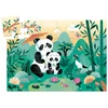 Kép 2/2 - Formadobozos puzzle - Pici Panda Cuki, 24 db-os - Leo the panda