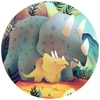 Kép 4/4 - Formadobozos puzzle - Teo a kis dínó, 24 db-os - Teo the dino