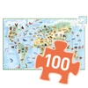 Kép 4/6 - Megfigyeltető puzzle - Föld állatai, 100 db-os - Animals of the earth