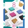 Kép 2/2 - Kreatív eszközök - Nyomdapárna készlet, 8 elegáns szín - 8 ink pads and 1 cleaner - chic