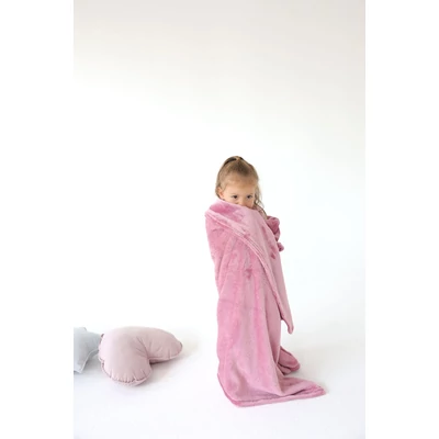 Puha téli babatakaró - OLD ROSE