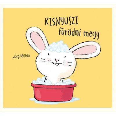 Kisnyuszi fürödni megy