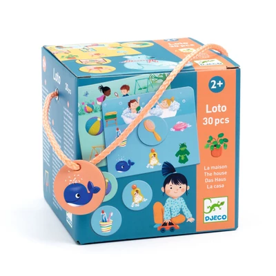 Társasjáték - Házban és ház körül - Loto The house Társasjáték - Házban és ház körül - Loto The house