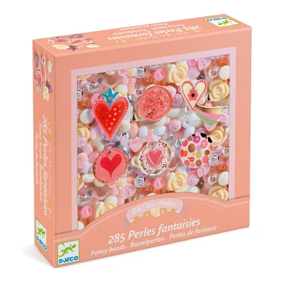Djeco - Gyöngykészlet - Szívek Djeco - Gyöngykészlet - Szívek