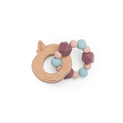 Moulin Roty - Eső után - Rágóka (fa és szilikon) - alma