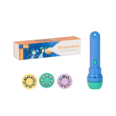 Moulin Roty -  Diavetítő lámpa - Mesevetítő: Parányi világ Moulin Roty -  Diavetítő lámpa - Mesevetítő: Parányi világ