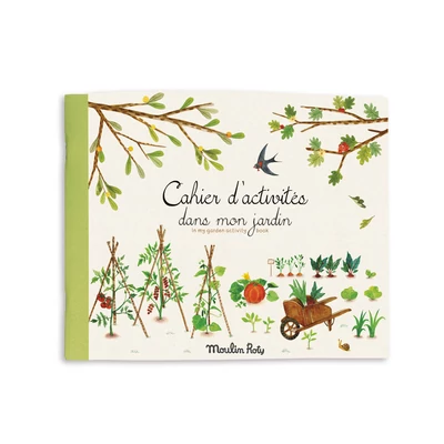 Moulin Roty - Kiskertem - Foglalkoztató füzet - Természet