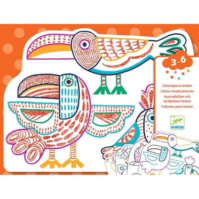 Meglepetés színező - Vadállatok - Wild families Meglepetés színező - Vadállatok - Wild families