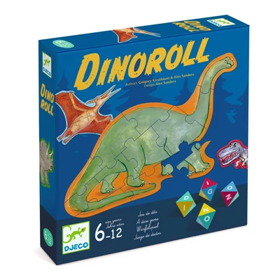 Társasjáték - Dino-dino - Dinoroll Társasjáték - Dino-dino - Dinoroll