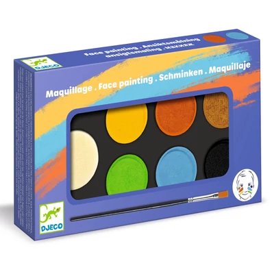 Arcfesték - 6 természet szín - Palette 6 colours - Nature