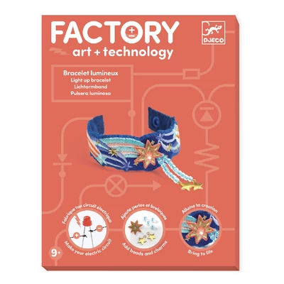 E-textil műhely - Csillagfény karkötő - Nova