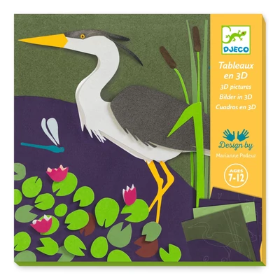 Művészeti műhely - 3D-s tavi életképek - By the Water Művészeti műhely - 3D-s tavi életképek - By the Water