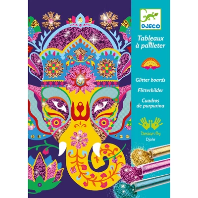 Csillámkép készítés - Csillogó állatok - Glitter animals Csillámkép készítés - Csillogó állatok - Glitter animals