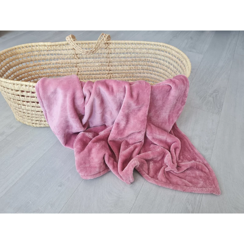 Puha téli babatakaró - OLD ROSE