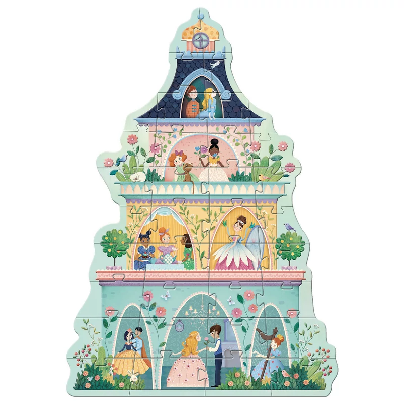 Óriás puzzle - A hercegnők kastélytornya