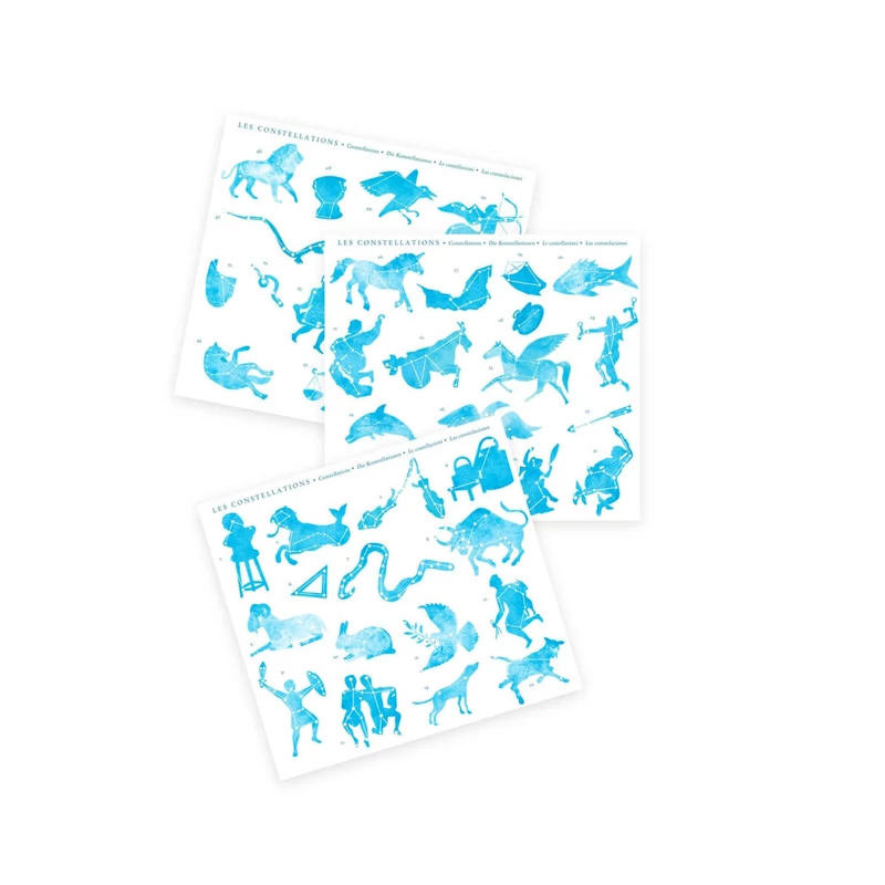 Moulin Roty - Kiskertem - Csillagtérkép satírozó