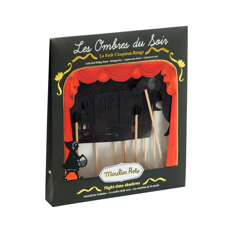 Moulin Roty - Apró csodák - Árnyékszínház - Piroska és a farkas