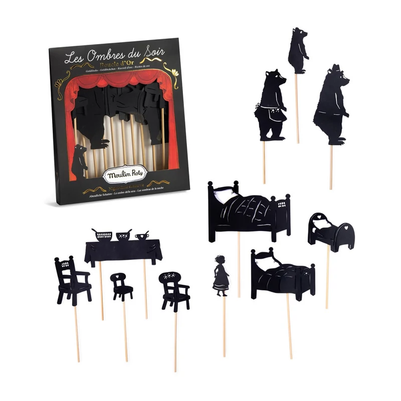 Moulin Roty - Apró csodák - Árnyékszínház - A három medve