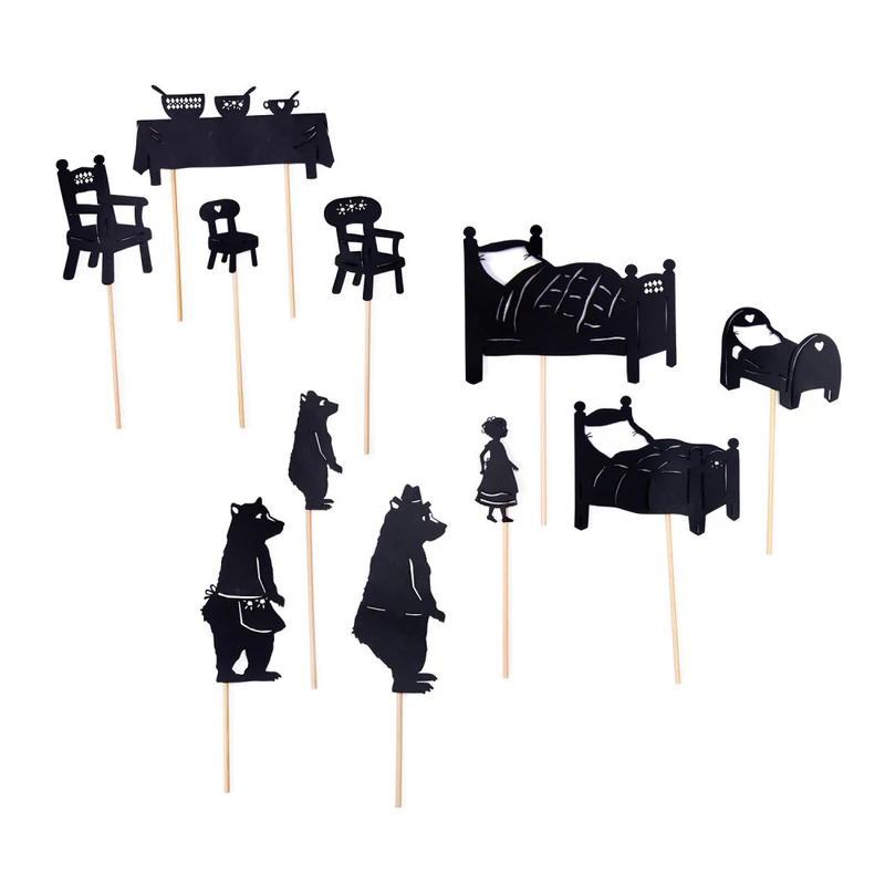 Moulin Roty - Apró csodák - Árnyékszínház - A három medve