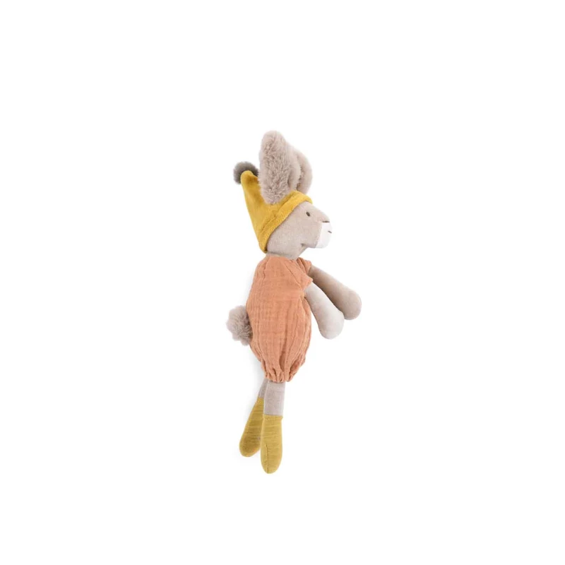Moulin Roty - A három kisnyuszi - Plüss kis nyuszi - tégla (32 cm)