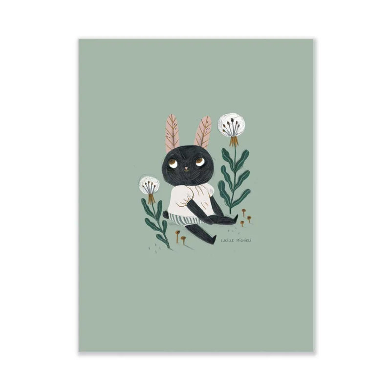 Moulin Roty - Szép képek - 3 db-os poszter szett gyerekszobába - Eső után