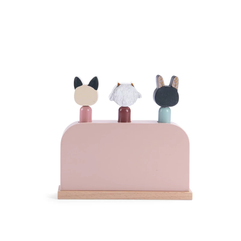 Moulin Roty - Eső után - Pop up ugráltatós játék