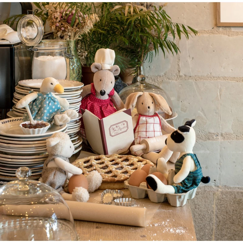 Moulin Roty - A nagy család - Albert bárány "kistesó" (30 cm)