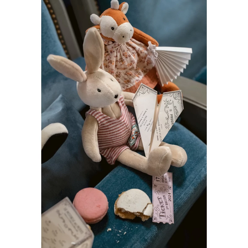 Moulin Roty - A nagy család - Semjén nyuszi "a legkisebb" (20 cm)