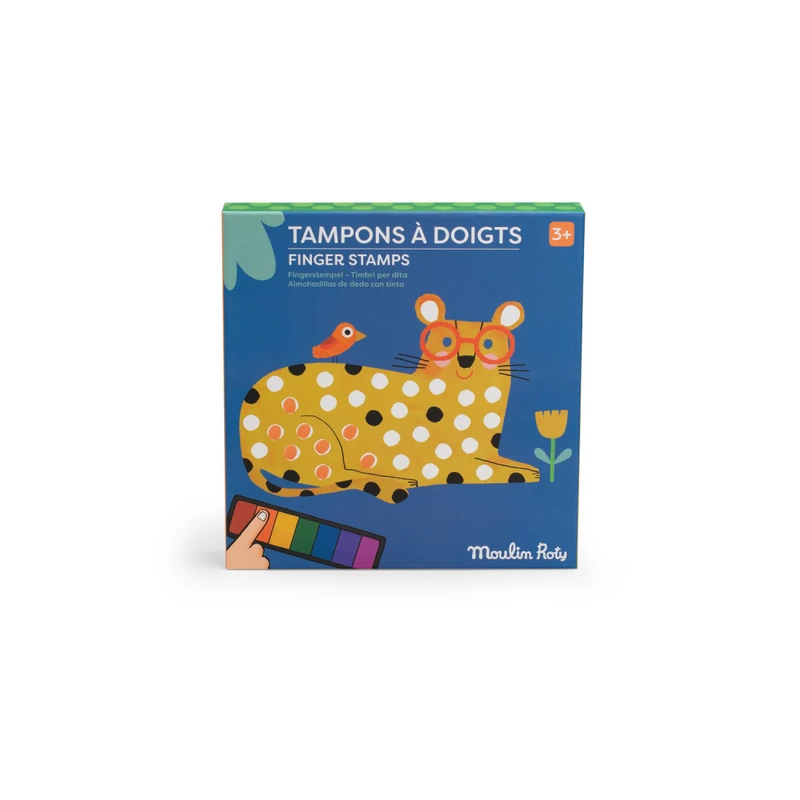 Moulin Roty - Kicsikék - Ujjfesték készlet