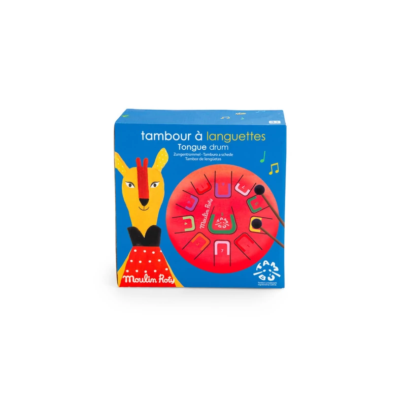 Moulin Roty - Vidámság - Játékhangszer - Nyelves dob, handpan
