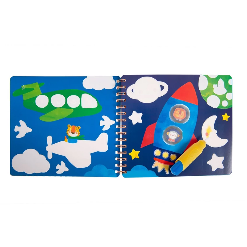 Moulin Roty - Vidámság - Varázsecset - vízzel színező