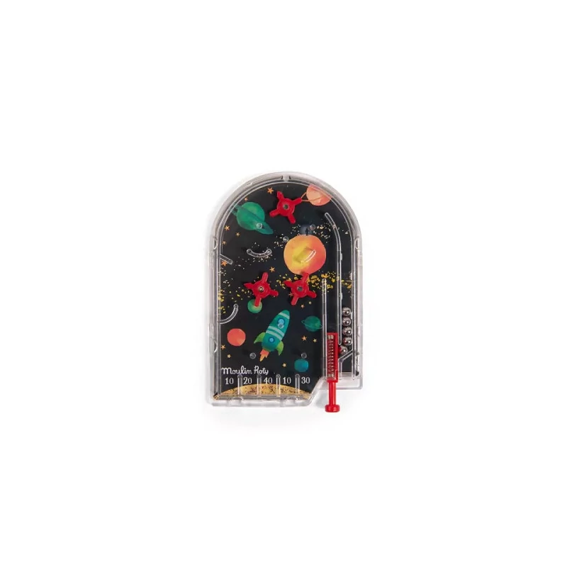 Moulin Roty - Apró csodák - Mini flipper - Űr