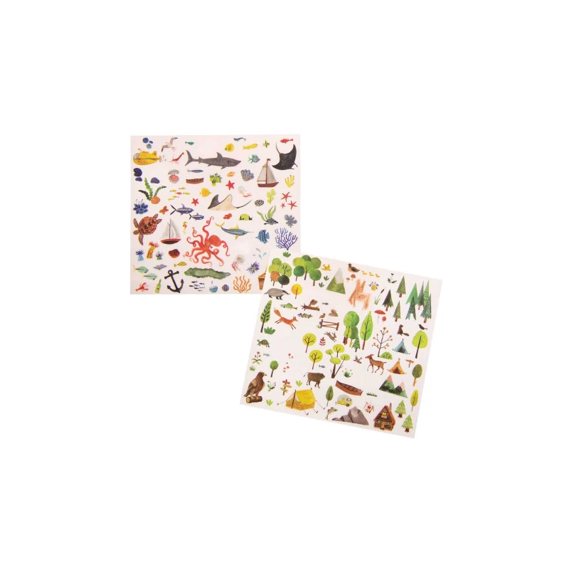 Moulin Roty - Kiskertem - A felfedező - Satírozós képkészítő