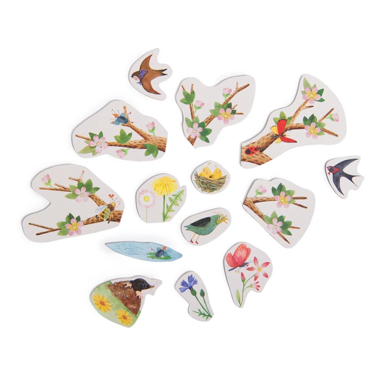 Moulin Roty - Kiskertem - Évszakok - Mágneses öröknaptár