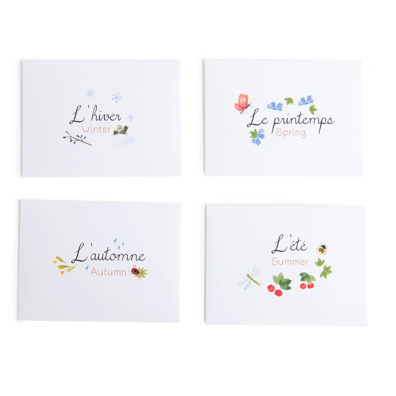 Moulin Roty - Kiskertem - Évszakok - Mágneses öröknaptár