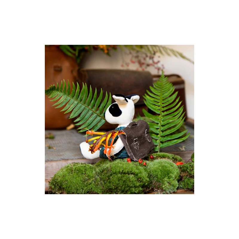 Moulin Roty - A Nagy család - Cézár kutya plüss játék (30 cm)