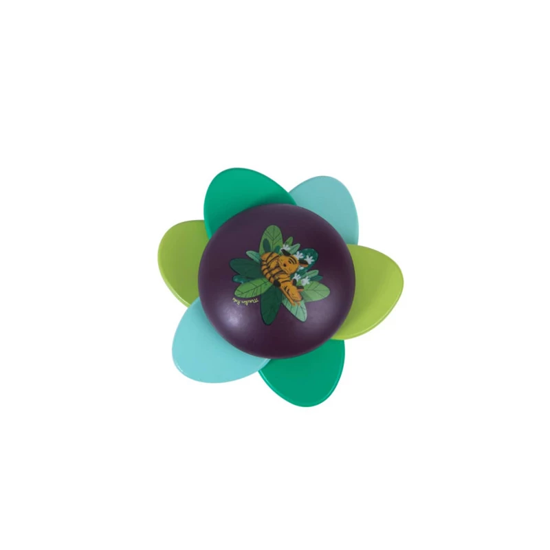 Moulin Roty  - Játékhangszer - Fa csörgő - Tavirózsa