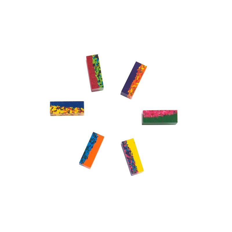 Moulin Roty - Apró csodák - Több színű zsírkréta - 6 db-os