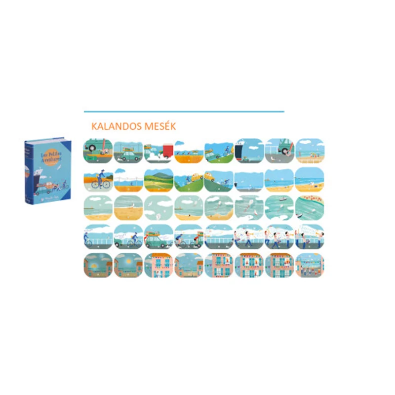 Moulin Roty - Apró csodák – Kalandos mesék mesevetítő könyv