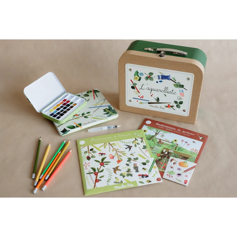 Moulin Roty - Kiskertem - A kertész - Satírozós képkészítő