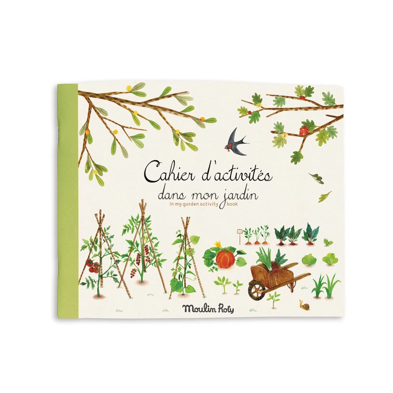 Moulin Roty - Kiskertem - Foglalkoztató füzet - Természet