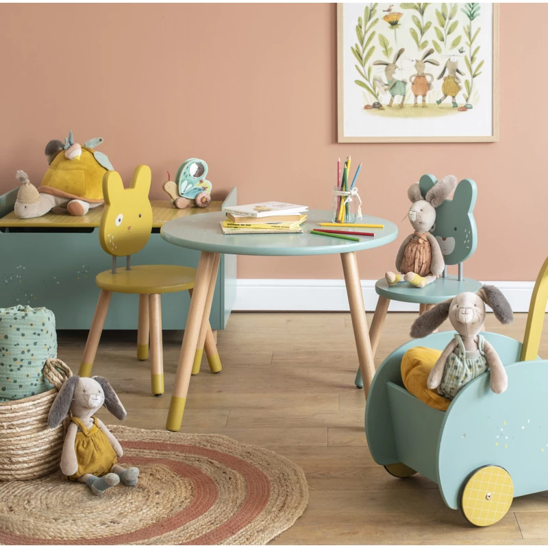 Moulin Roty - A három kisnyuszi - Szék gyerekszobába - okker