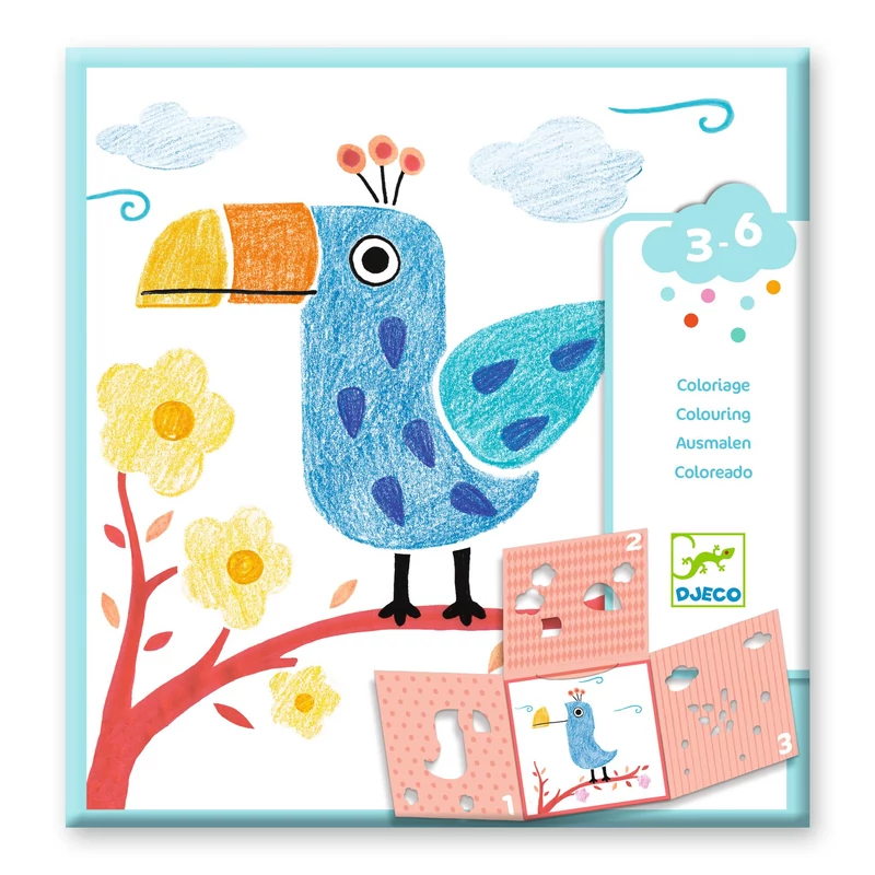 Rajzsablonok - Leporelos - 3 stencils, 1 image