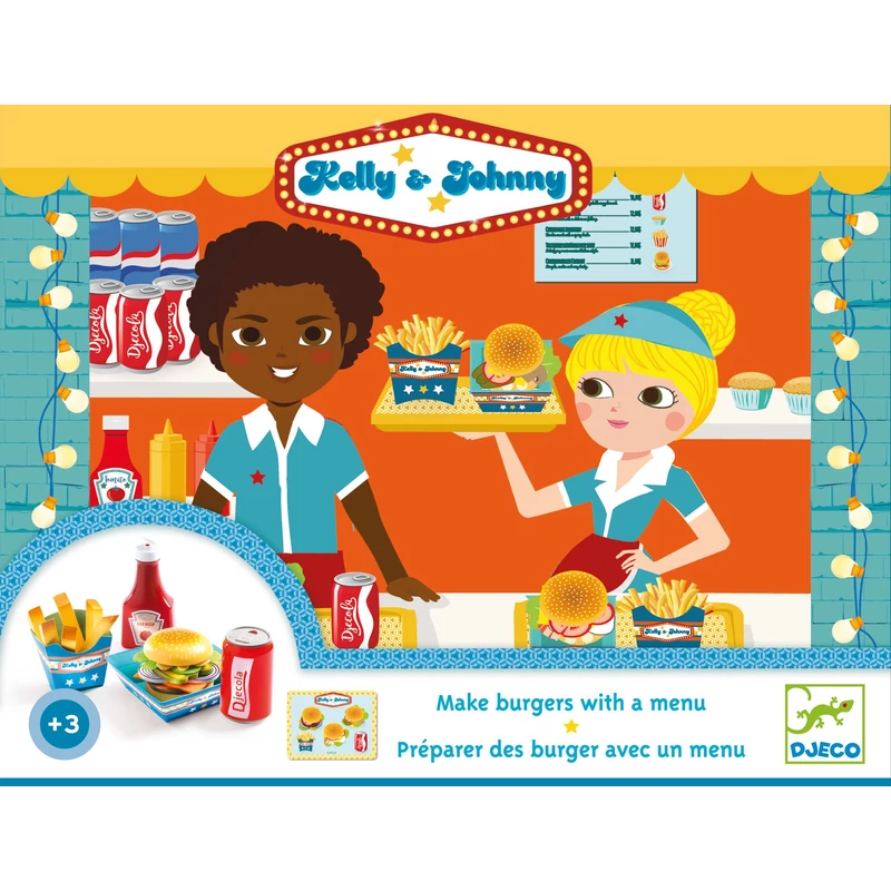 Szerepjáték - Hamburgerező - Kelly and Johnny