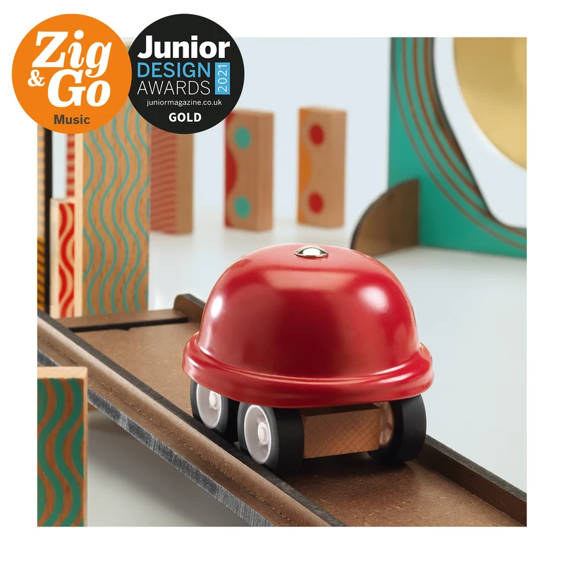 Építőjáték - Sokasodó muzsikáló, 52 db-os - Zig and Go - Music